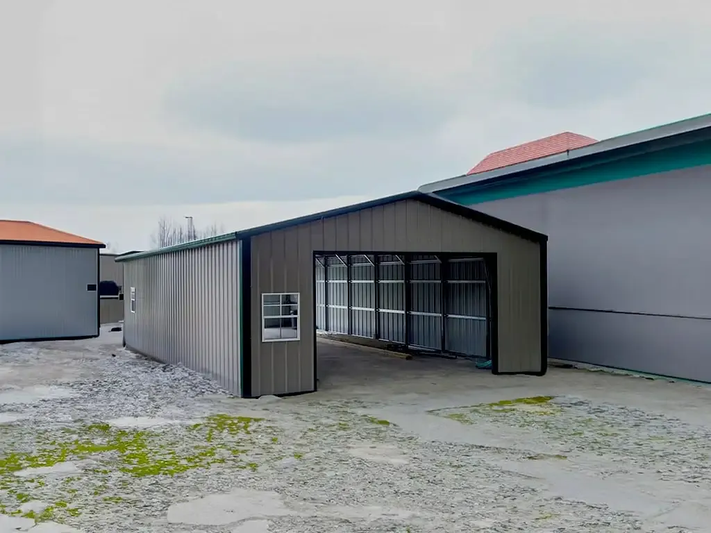 Custom Metal Garages and Workshops image