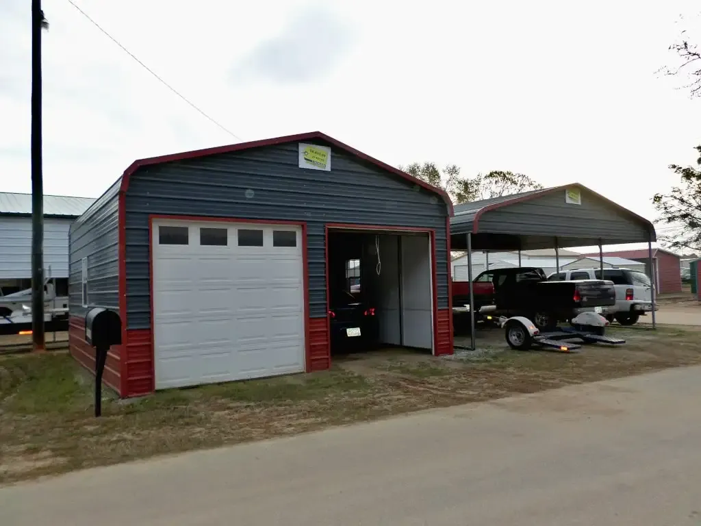 Custom Metal Garages and Workshops image