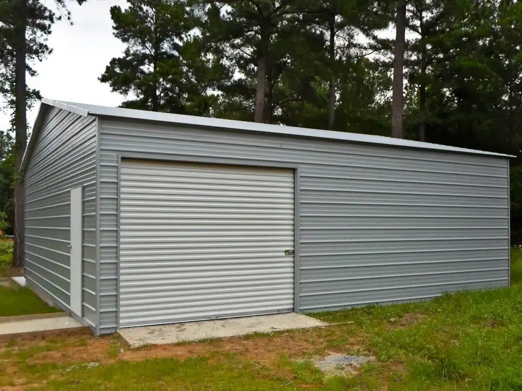 Custom Metal Garages and Workshops image