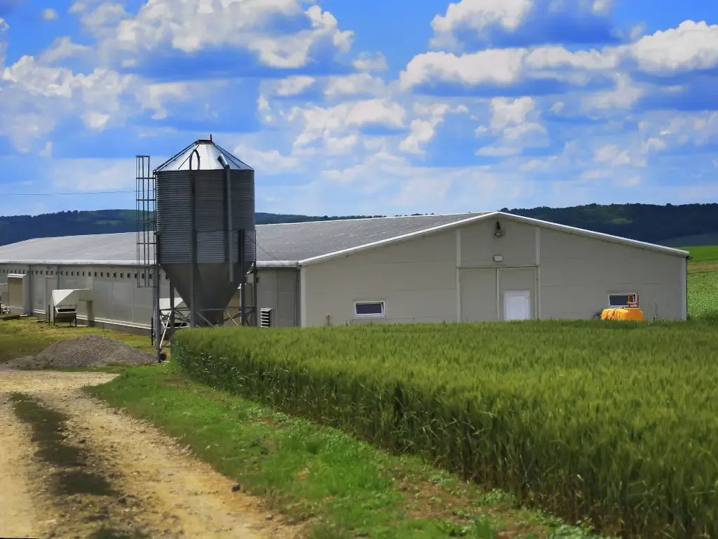Red Iron Agricultural Buildings image