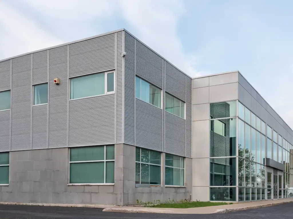 Red Iron Steel Office Buildings image