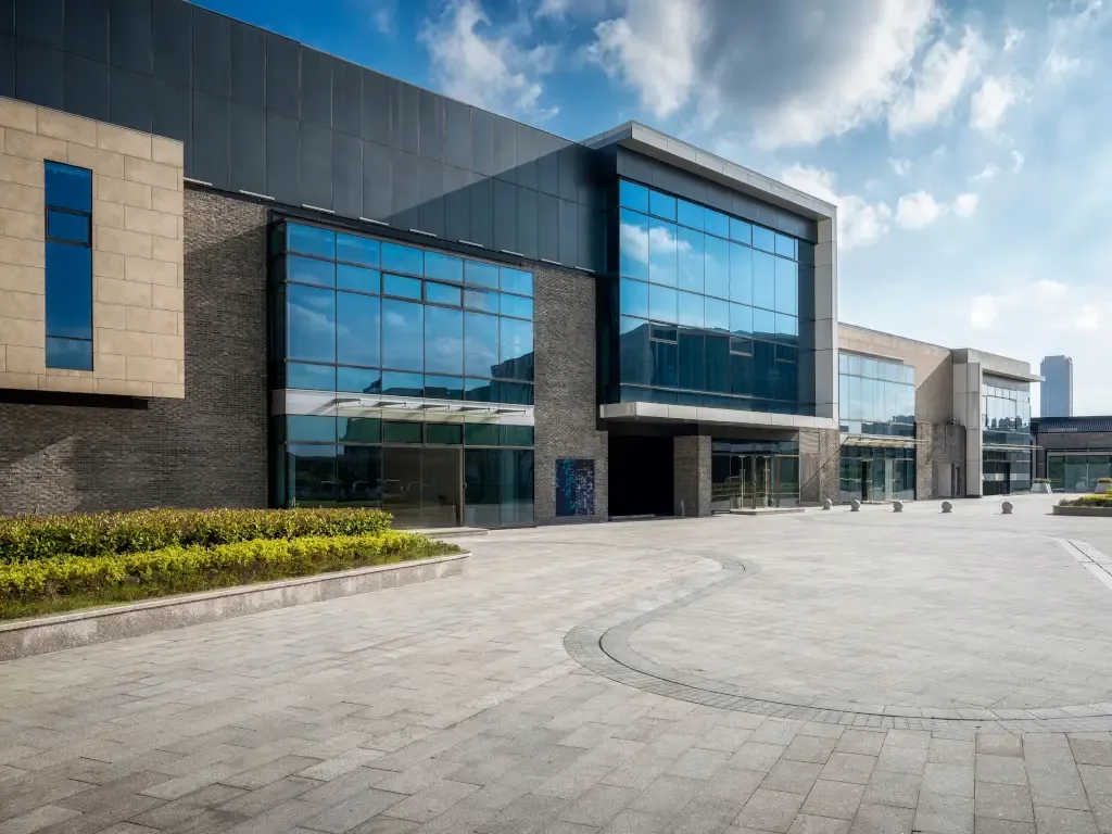 Red Iron Steel Office Buildings image