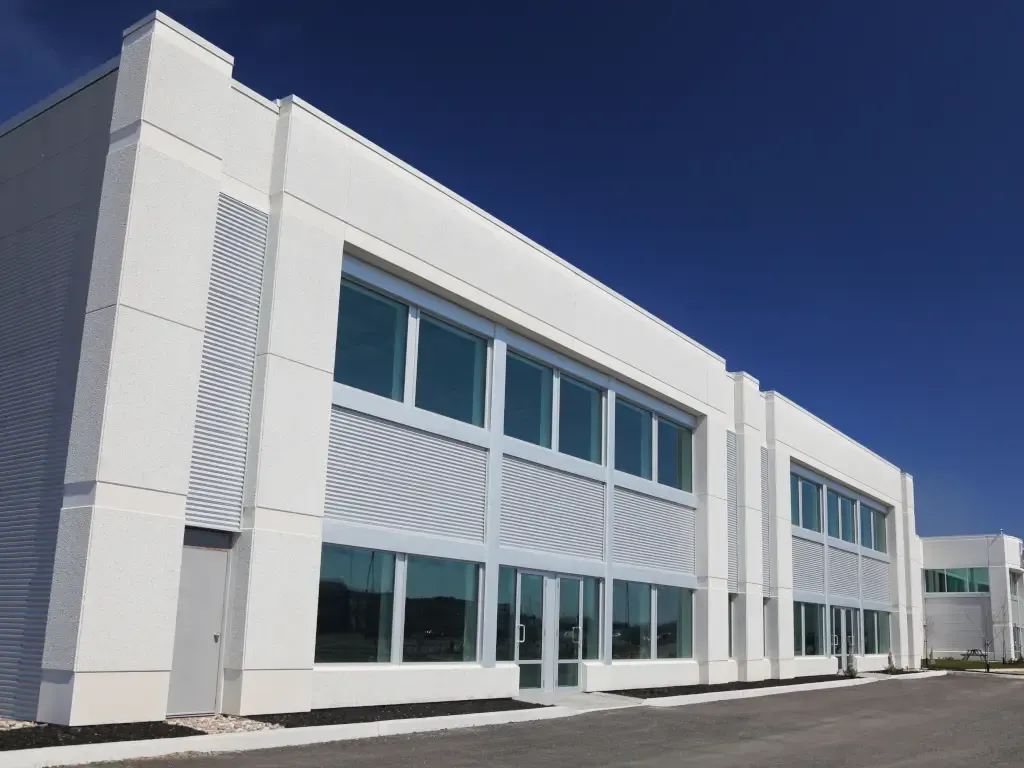 Red Iron Steel Office Buildings image