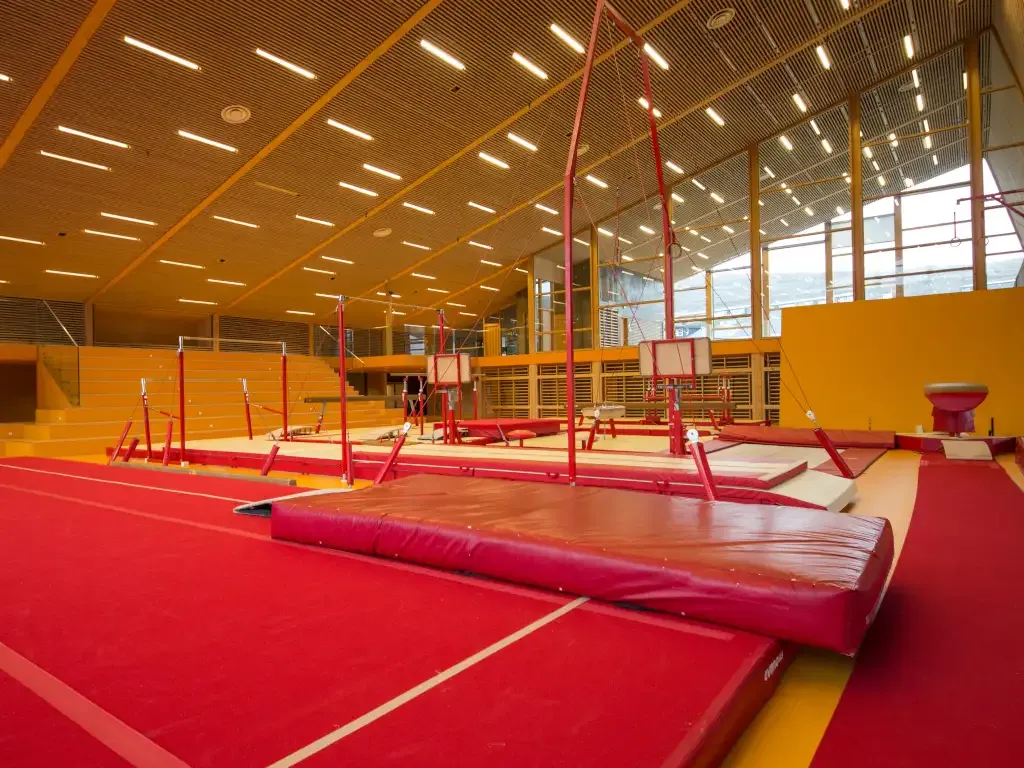 Red Iron Steel Sports Facilities image